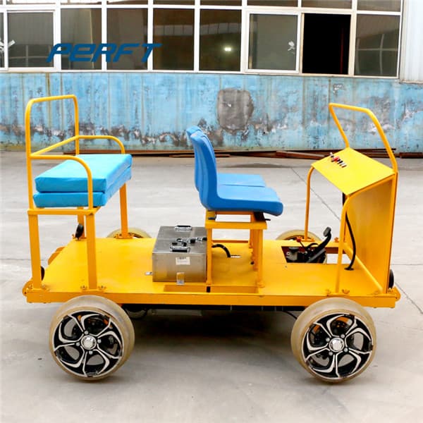 industrial motorized cart for factory storage 90 tons